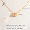 Cadena de oro Puzuo Gold Shop con el mismo estilo, en oro arena, rosa y rojo, con transferencia de diamantes, para mujer, de lujo, ligera, de alta gama, para clavícula de novia.
