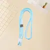 Lanyard para Teléfono Móvil de Cara Sonriente Popular Llavero Cuerda Trenzada para Muñeca Cadena Anti-Pérdida para Teléfono Móvil Regalo de Vacaciones Cuerda para Cámara Ccd