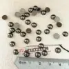 Cuentas Semiredondas 5-18 mm Cuentas Cosidas a Mano, Accesorios de Ropa con Cuentas, Tachuelas de Champiñón, Accesorios Decorativos Hechos a Mano con Cuentas Acrílicas