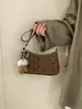 Bolso de Hombro para Mujer con Diseño de Lunares Novedoso Coreano, Bolso de Viaje de Gama Alta, Bolso de Hombro Nuevo de Lujo Ligero para Otoño e Invierno