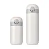 Taza térmica aislada de acero inoxidable al vacío de alto valor 316 para chicas estudiantes, taza con tapa de popote, taza para café de viaje, venta al por mayor
