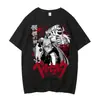 Camiseta de Anime Berserk Verano Manga Corta para Mujer Top Estampado Moda 2025 Camiseta Ropa para Fans Camiseta Gráfica Y2