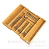 Adornos de Madera Caja de Almacenamiento para Cuchillos de Cocina Caja de Clasificación de Cuchillos Telescópica Multiusos Caja de Almacenamiento