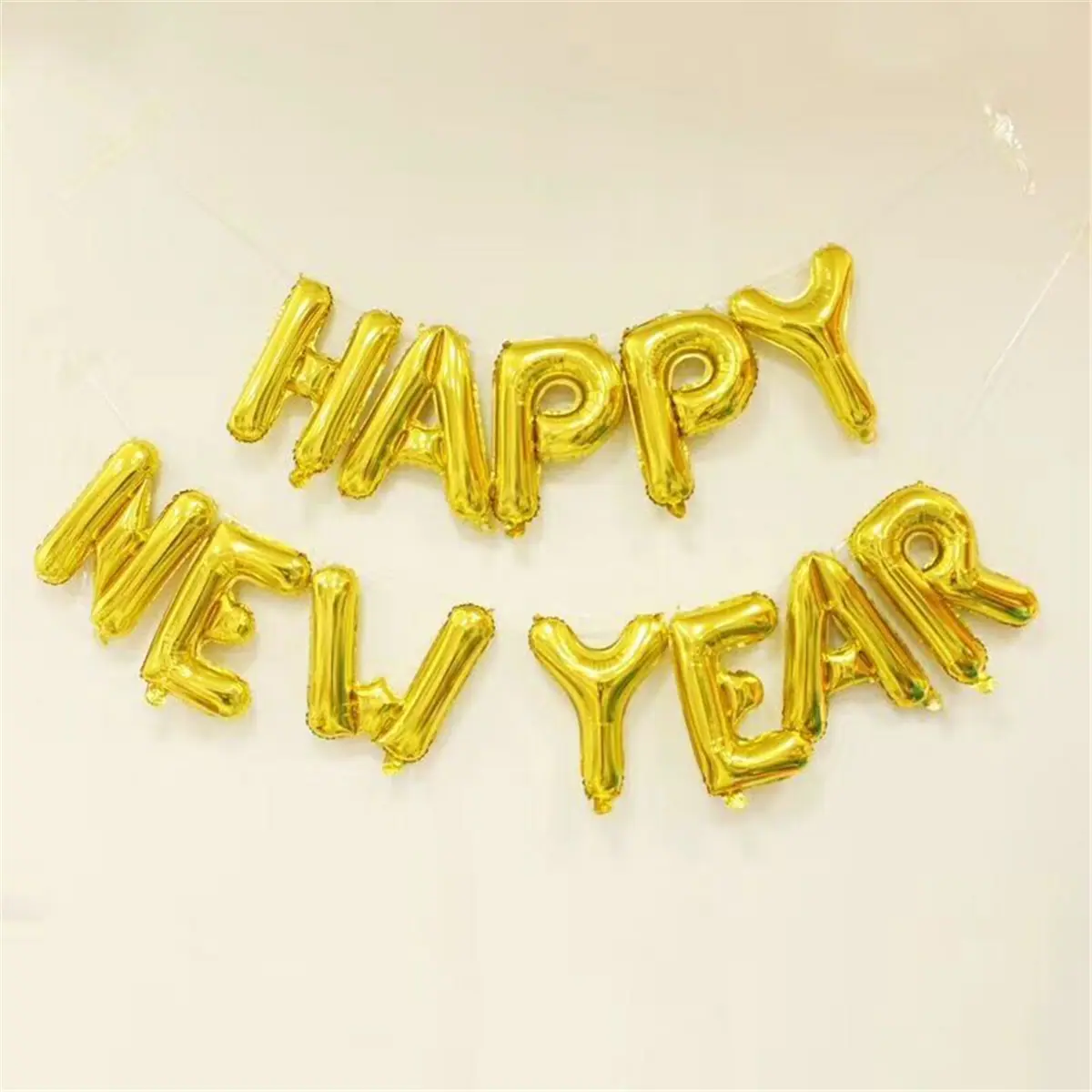 happy new year新年快乐气球套装