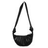 Bolso baguette para mujer debajo del brazo bolso pequeño bolso cuerno bolso de hombro bandolera bandolera para el pecho todo partido bolso tipo empanada bolso de textura nicho