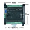 Placa de controle industrial plc controlador doméstico fx2n-10/14/20/24/32/mr/mt porta serial programável tipo simples