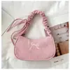 Bolso de Hombro para Mujer Estilo Coreano con Pliegues y Correa Ajustable, Nuevo Bolso de Hombro Retro 2026, Bolso de Mano Elegante y Moderno