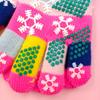Guantes Gruesos de Doble Capa para Niños, Guantes Cálidos de Cinco Dedos para Niños y Niñas, Guantes Cálidos para Estudiantes, Guantes de Dibujos Animados de Seis Colores
