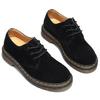 Sapatos Pequenos de Couro Suede 1461 de Cano Baixo para Mulheres Couro Genuíno Estilo Britânico Tamanho Grande Botas Curtas Bico Redondo Sapatos Casuais de Trabalho para Homens e Mulheres Casais