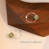 Pendientes Verdes Frescos y Elegantes para Mujer, Estilo Coreano, Modernos y con Estilo, Aros Estilo Ins, Dulces y Geniales, Elegantes Accesorios para Orejas, de Moda