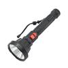 Linterna Táctica Portátil de Plástico LED Grande para Exteriores, Luz Fuerte, Batería de Larga Duración, Recargable, Largo Alcance