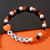 Pulsera pulsera de Halloween acrílico transfronteriza europea y americana, barril, cuentas, figura de calavera, personalidad, términos solares, atmósfera, al por mayor