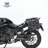 Muscle car Lobo adequado para Suzuki GSX250 alforje alforje retro caixa lateral modificação bolsa para capacete à prova d'água liberação rápida especial
