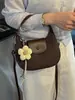 Bolso Nuevo Transfronterizo para Mujer con Diseño de Nicho, Bolso de Mano Tipo Bollo, Bolso de Hombro Tejido de Gama Alta, Bolso Cruzado Casual para el Trabajo