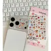 Filme de Lente Cartoon DIY Adesivos em Relevo Padrões Decorativos Kt Adesivos de Telefone 3D em Relevo Ins Cartoon DIY Unhas