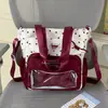 Bolso Cruzado para Estudiante de Secundaria Gato Estrella, Gran Capacidad, Ligero, Bolso Cruzado Dulce para Niña, Lindo Bolso Escolar para Clases y Tutorías
