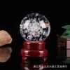 Bola de Cristal Burbuja Característica de Agua de Oficina Decoración para el Hogar Bola de Cristal Transparente K9 Buena Suerte Esfera Creativa de Escritorio