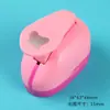 Embosador de Tamaño Mediano Ahorrador de Esfuerzo Perforadora Infantil Hecha a Mano para Jardín de Infancia Máquina de Estampado Juego de Moldes Redondo Corazón Estrella de Cinco Puntas