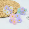 Flores Artificiales Falsas, Ramilletes de Flores de Crisantemo, Guirnaldas de Flores para Pasadores de Cabello DIY, Accesorios para Ropa, Arreglos Florales para Bodas, Ramilletes de Flores de Margarita Pequeña de 5 Ramas