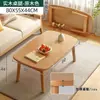 Mesa de Café Plegable, Mesa de Té, Mesa de Café para el Hogar, Mesa Pequeña para Sala de Estar, Mesa Auxiliar de Comedor, Mesa Baja Simple Pequeña de Madera Maciza para Niños