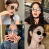 Gafas de Sol Redondas Europeas y Americanas Transfronterizas para Mujer, Estilo Callejero Ins, Nuevas Gafas de Sol Metálicas de Moda 2026, Gafas de Sol a la Moda