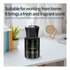 Dispositivo de Aromaterapia para Carro Modelo Novo Transfronteiriço com Fragrância Natural, Difusor de Aroma Inteligente por Atomização, Máquina de Spray de Aroma para Carro, Máquina de Spray de Perfume