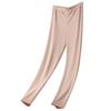 Outono e Inverno Sem Costura Puro Desejo Laço Térmico Íntimo Feminino Conjunto com Bojo Integrado Camada Interna Escovada Forrada com Fleece