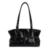 Bolso Tote de Diseño de Nicho Primavera 2026, Bolso de Gran Capacidad, Textura Casual de Moda, Bolso de Hombro Personalizado para Mujer