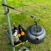 Gancho multiusos de metal para acampar al aire libre, luz de tienda de campaña, colgador de cola de cerdo de doble cabeza tipo S, colgador universal bidireccional
