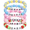 Estilo Caliente Transfronterizo Europeo y Americano Fiesta de Cumpleaños Hermana Mayor Amistad Bff Regalo para Fan Pulsera Hecha a Mano Joyería
