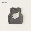 Colección de Suéteres para NiñasTejidos de Otoño para Niñas: Chalecos para Niñas, Cárdigans para Niños Pequeños, Chaquetas de Punto para Niñas