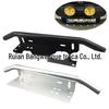 Suporte de lâmpada auxiliar de carro modificado off-road moldura de placa de licença lâmpada de neblina placa de licença suporte de lâmpada holofote fonte fabricante