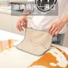 Paño de cocina para limpieza de platos con diseño de piña, absorbente, sin pelusa, pequeño, cuadrado, para colgar, de polar coral