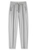 Calça de Seda de Gelo Secagem Rápida Casal Verão Fina Elástica Fitness Corrida Jogger Esportiva Longa Lisa Secagem Rápida
