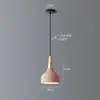 Lámpara Colgante de una Sola Cabeza Transfronteriza con un Toque de Lujo, Estilo Nórdico de Moda Color Crema, Lámpara para Mesa de Comedor y Mesa de Noche, Lámpara Colgante de Arte Minimalista Moderno