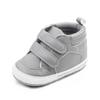 Sapatos casuais para bebês de primavera e outono, sapatos para bebês com velcro duplo, 0-1 ano, sapatos para bebês e crianças pequenas, atacado 2745