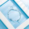 Pulsera Nueva de Perlas Cola de Pez 2022 Diseño Nicho ins Lujo Ligero para Mujer Verano Pulsera de Piedra Lunar Pulsera para Novia
