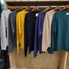 Estilo Japonés Para Hombres y Mujeres Suave Casual Moda Cuello Redondo Tejido de Punto/Suéter de Manga Larga 25 Estilos Nuevos 478541