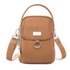Bolsa Pequeña Estilo Coreano Bolsa para Teléfono Móvil Bolso Cruzado para Mujer de Moda Versátil para Hombro Bolso de Mensajero Pequeño Casual Bolso de Tela Ligero Bolsa para Mamá