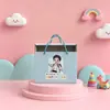 Sacola de Presente Lua Cheia para Bebês e Crianças Jardim de Infância Um Ano de Idade Presente de Luxo Embalagem para Doces de Casamento Bolsa Transparente de PVC
