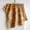 Bufanda jacquard popular de cachemira sintética para mujer, calentador de cuello grueso cálido versátil de alta gama para invierno, chal exterior de estilo vintage
