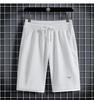 2022 Verano Nueva Llegada Pantalones Cortos Casuales de Waffle para Hombre Estilo Coreano Moderno Holgados Delgados Talla Grande Pantalones Medios Pantalones de Hombre
