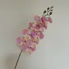 Flores Artificiais Rosa, Fonte de Suprimento: Flores Lírio Dourado Monet, Flores Artificiais para Decoração de Salão de Casamento
