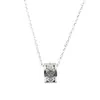 Collar Colgante de Corazón Tridimensional de Diseño Único para Mujer, Cadena para Clavícula de Moda de Lujo Ligero, Exquisita Cadena para el Cuello Versátil de Acero de Titanio