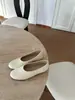 Zapatos Planos Versátiles de Punta Redonda Minimalistas Estilo Coreano