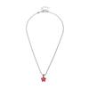 NZ2052 Joyería de moda transfronteriza europea y americana, cadena de clavícula con cuentas redondas creativas, collar de flores con gotas de aceite suave y bonito para mujer