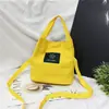 Bolsa de Lona para Mujer al por Mayor, Nueva para Primavera y Verano, Bolso de Mano, Bolso Cruzado para Hombro, Color Caramelo, Cartera para Teléfono Móvil y Monedas