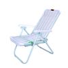 Cadeira de Praia Dobrável Reclinável Pausa para Almoço Soneca Cama de Escritório Cadeira de Plástico para Praia Encosto Cadeira Preguiçosa Fresca Exterior Simples