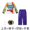 Ropa Moderna para Niños de Street Dance Hip-Hop Marca Moderna Americana Ropa para Niños Tops Trajes Niños y Niños Ropa de Performance Hiphop Niñas