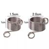 Set de suéter de punto, Anillo guía para dedos, Práctico guía de alambre de acero inoxidable, Manualidades de tejido a mano, Gadget de tejido de lana